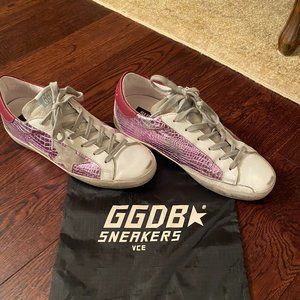 Golden Goose Metallic Sneakers